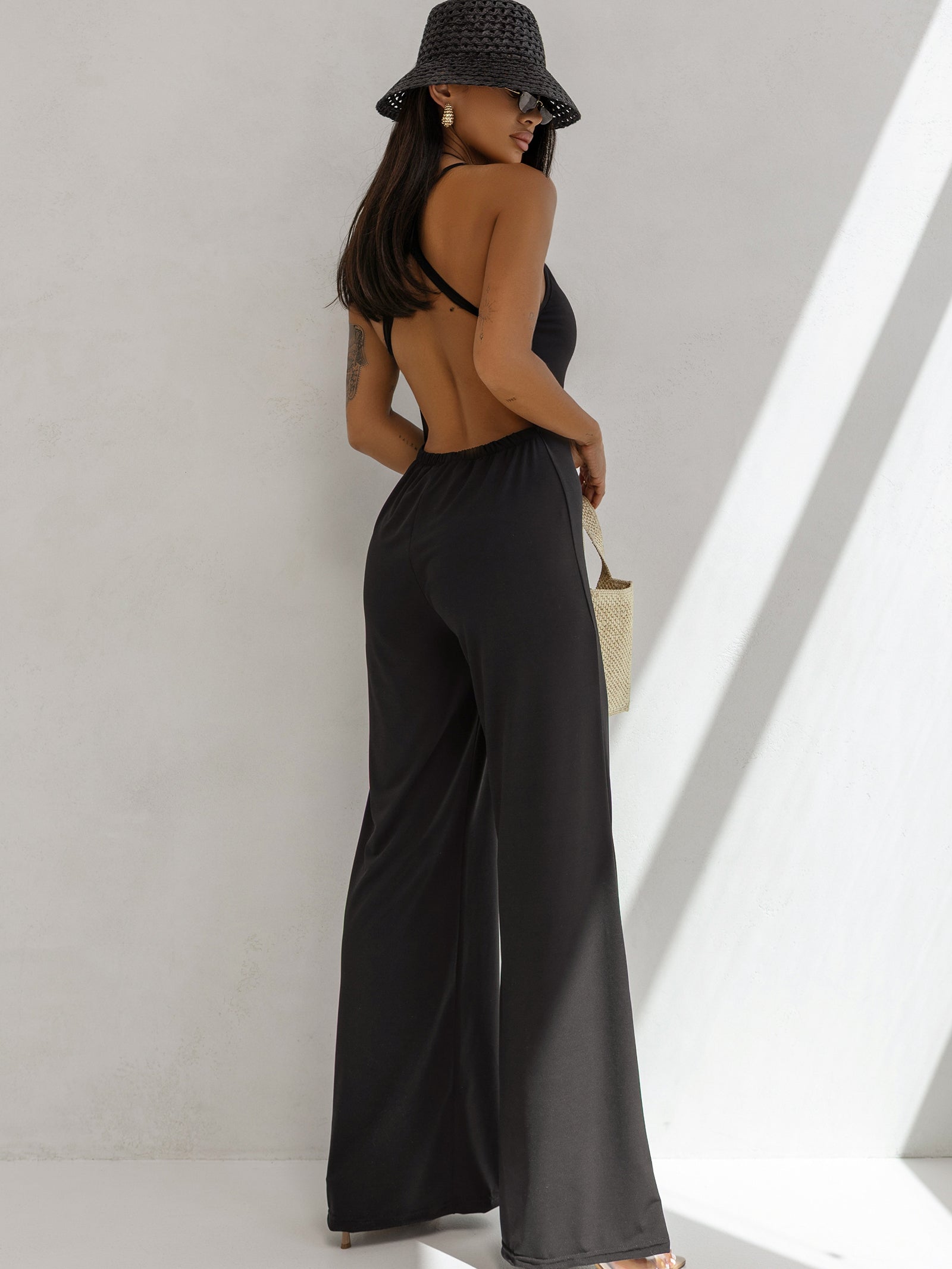 Elegant jumpsuit AXIS black