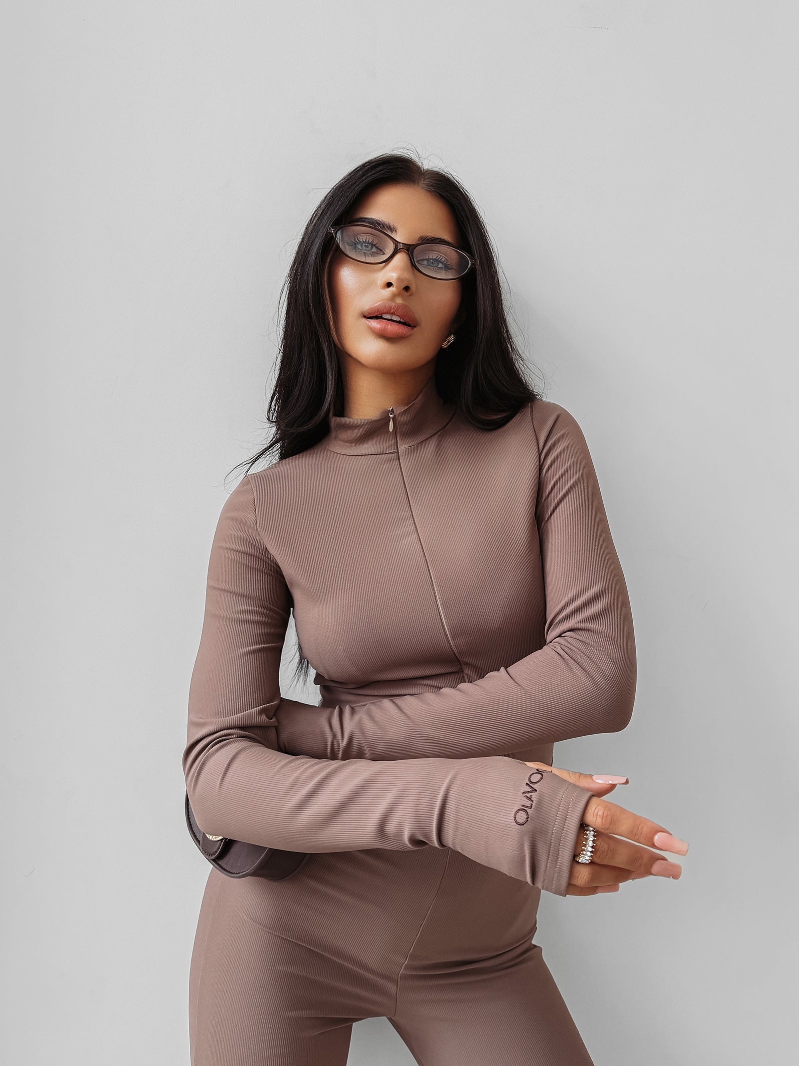 TIMELESS EMBER cappuccino bodysuit