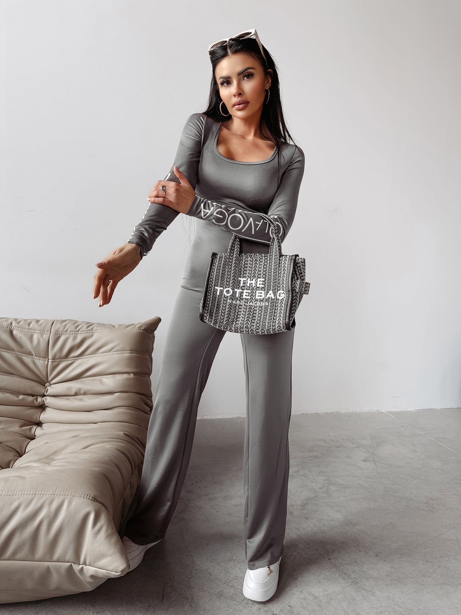 OLAVOGA casual jumpsuit graphite