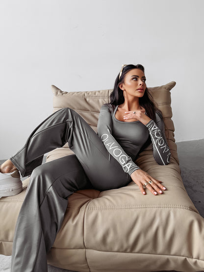 OLAVOGA casual jumpsuit graphite