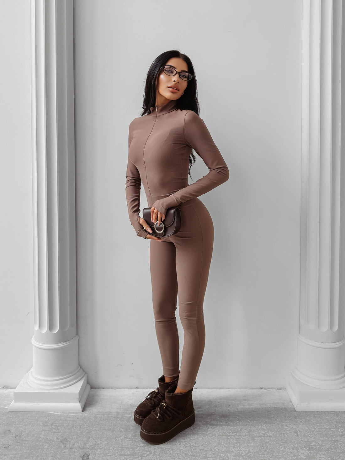 TIMELESS EMBER cappuccino bodysuit